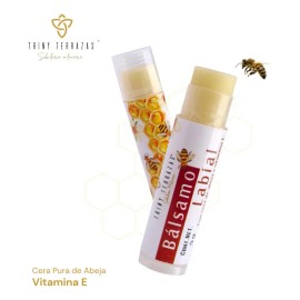 Bálsamo Labial Hidratante Con Cera Y Miel De Abeja 2 Piezas
