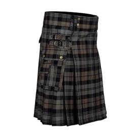 Tartan Utility Kilts For Men 8 Yard 13oz Kilt Available in Various Scottish Tartans - - 34