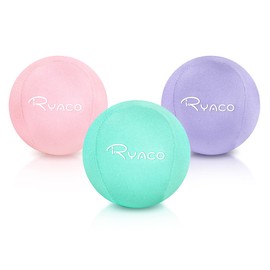 RYACO Hand Therapy Exercise Stress Ball Bundle - Set of 3 - Stress Ball with Dynamic Resistance and Grip Reinforcement - Therapeutic Hand Recovery