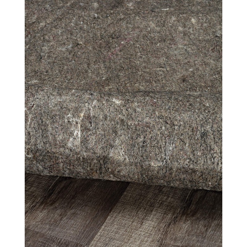 Linon PAD-UL0435 Underlay-Premier Plush & Multi Grey, 3 x 5
