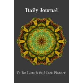 Daily Journal To Do Lists & Self-Care Planner: Mandala Design Simple To-Do Check Lists for Daily Planning, Time Management, Undated Tracker Note Book Organizer