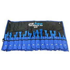 US PRO 27pc Non-Scratch Plastic Trim Tools and Scraper, Removal Set New, B5435