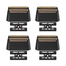 4 Pack Professional Razor Series 5 Star Finale Replacement Foil Compatible with Wahl 7031-100,7043-100 Replacement Heads Black