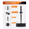 Wheel Brake Hub Cleaning Disc,Cleaner Resurfacing Tool Metel Hub Drill