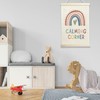 NQDWX Calming Corner Hanging Flag - Rainbow Wall Decor for