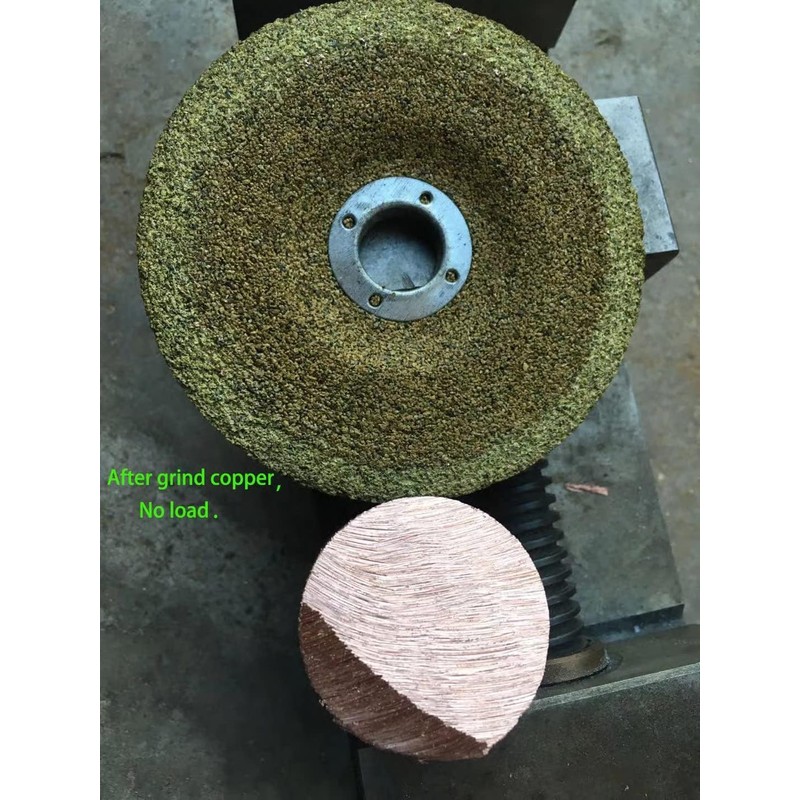 Signi Aluminum Grinding Wheel 4 1/2 for Aluminum Copper Non-Ferrous