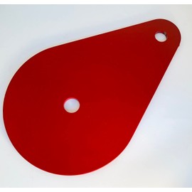 Stellar 17965PC, Plate EC2K Snatch Block PC RED