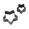 2Pcs Leather Cutting Die Star Shape Punch Cutter Craft Mould