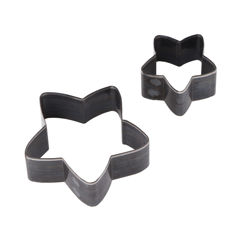 2Pcs Leather Cutting Die Star Shape Punch Cutter Craft Mould