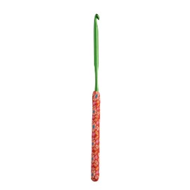 The Quilted Bear Crochet Hooks - Premium Soft Grip Floral Crochet Hook with Ergonomic Polymer Clay Handle (4mm Hook)