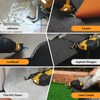 AMZWEI 6PCS Hook Knife Oscillating Multi Tool Blade, Triped-Edge Push