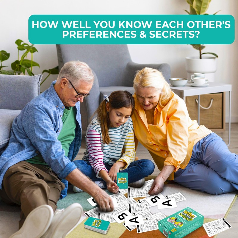 Who Knows Me Better? | Kids & Family Card Quiz