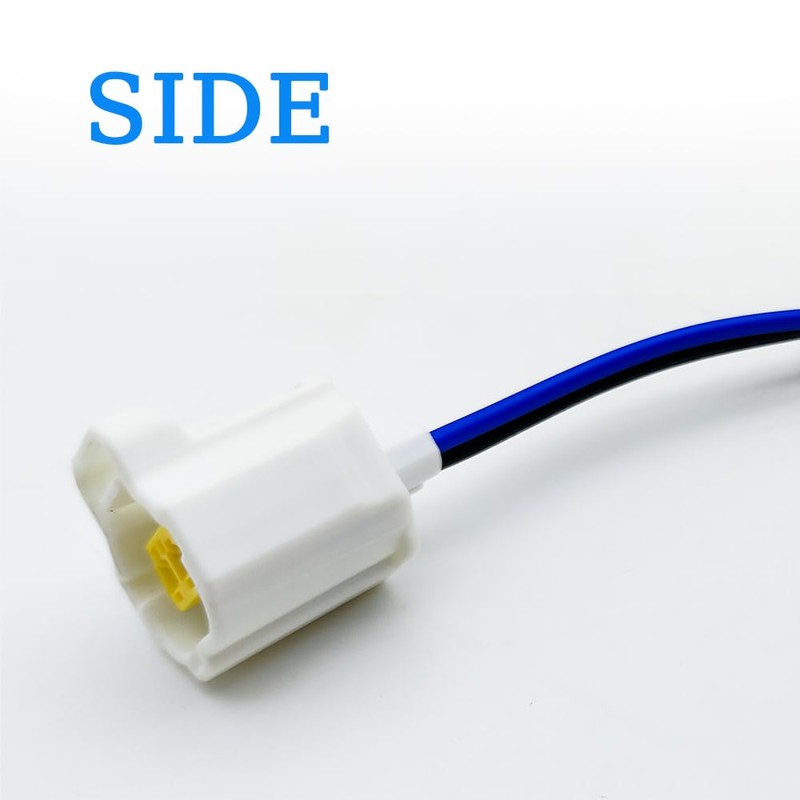 Leezhen 2pcs Cylinder Head Temperature Sensor Connector Wiring Harnesses 3U2Z14S411ARA