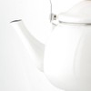 Bestco Enamel Kettle, 1.8L, IH and Gas Stove Compatible, White,