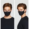 TSLA Men & Women's Copper Infused Face Mask, Washable Reusable