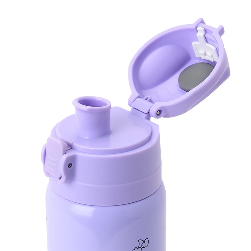 Sanrio 2WAY Stainless Steel Bottle, Kuromi, for Children, Keeps Hot