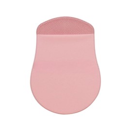 MIXNEX Adhesive Mouse Storage Pouch for Laptop – Stick-On Organizer Pocket for Notebook Accessories – Self-Adhesive Storage Bag for Mouse, Cables, Earbuds – Grey, Black, Pink (Pink, Mouse Shaped)