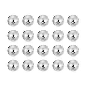 uxcell 300pcs Precision Bearing Steel Balls 15/64" (6mm) G10 Solid Chrome Steel Bearing Balls for Machinery, Automotive, and DIY (Surface Mirror Polished)