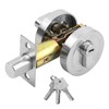 Azonelife Cylinder Latch Handle-less Lock, Modern Door Locks, Door Lock
