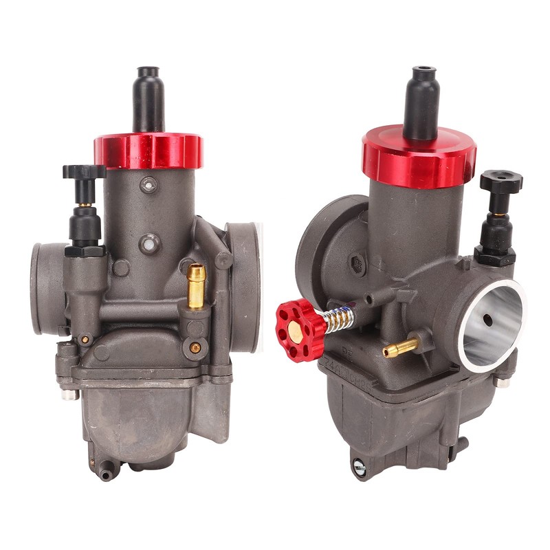 Rengu PE28 Carburetor, High Performance 28mm Easy Install Motorcycle Carburetor