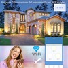 Jinvoo WiFi smart wall touch light switch, smart phone remote