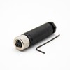 Elecbee M8 4-Pin Female Plug, A Code Sensor Cable Plug,