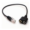 BSHTU RJ9 to 3.5mm Female Jack Adapter Convertor PC Headset