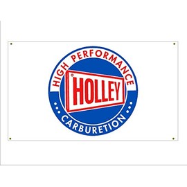 Signs By Woody High Performance Holley Carburetor Garage Banner Man Cave Banner