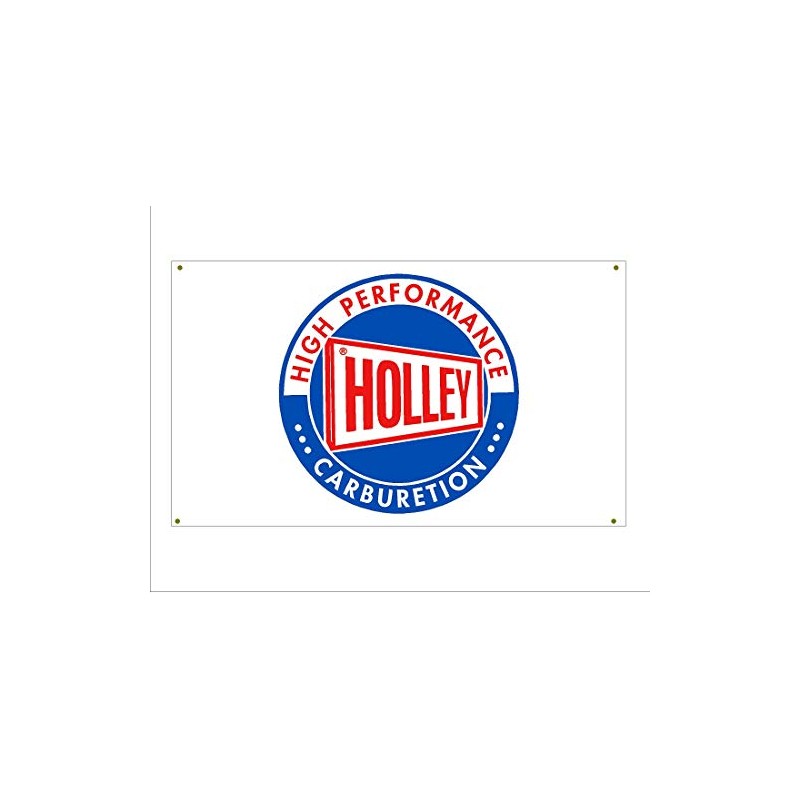 Signs By Woody High Performance Holley Carburetor Garage Banner Man