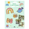 moses. Colourful Paper Window Stickers - Craft Set for 17
