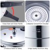 dshyuauoci Pressure Cooker 7 Quart，Aluminum Pressure Cooker Compatible with Gas