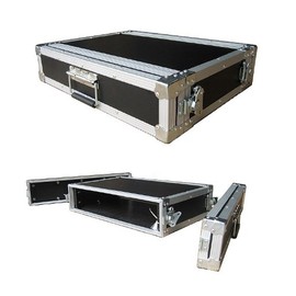 2 Space 2u 12 Inches Deep Medium Duty 1/4 Inch ATA Effects Rack Case - Closeout