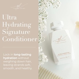 Goldie Locks Ultra Hydrating Signature Conditioner | Restores Hydration, Mends Split Ends, & Protects against Dryness | Reduces Frizz | Extension & Hair Color Safe, 33.8 Fl Oz