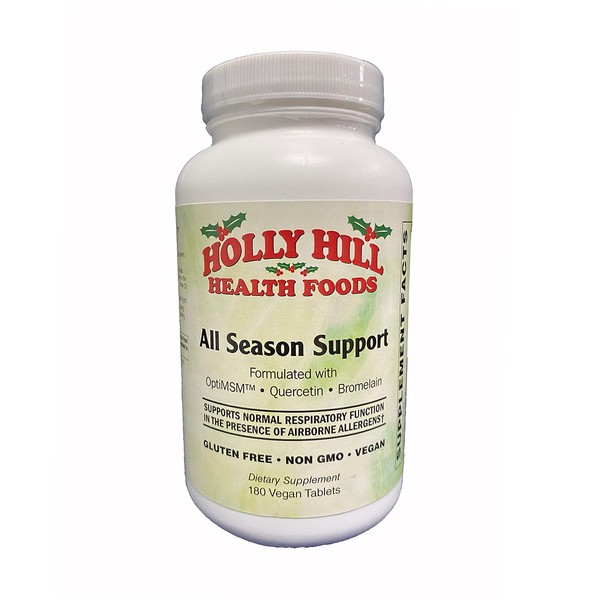 Holly Hill Health Foods All Season Support (Formerly Aller-7), 180 Vegan Tablets