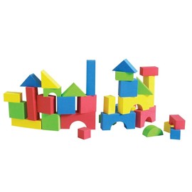 Edushape EDS716076 Soft & Unique Blocks Pack of 80