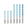 Bosch 7 x Expert HEX-9 Multi Construction Drill Bit Set