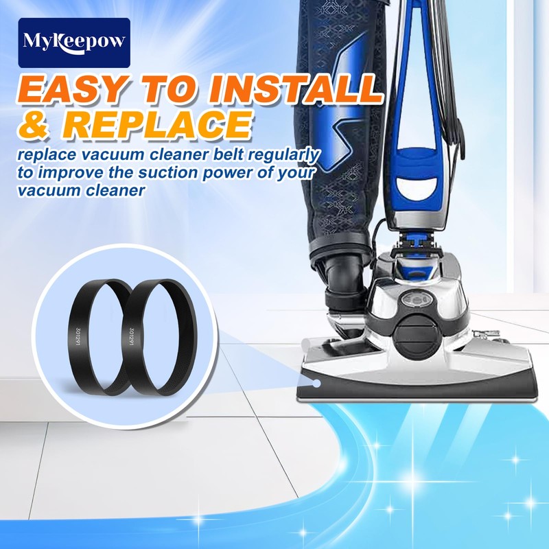 MyKEEPOW 301291 Vacuum Belt Replacement for Kirby Vacuum Cleaner G3