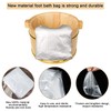 ANCLLO 80 pieces clear spa pedicure liner, foot bath liner,
