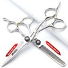 Japan 440 Steel Scissors Professional Hairdressing Scissors for Barber Thinning