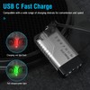 BORUIT V10 Small Powerful Flashlight with 365nm UV Black Light