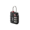 Ifam TrypLock35 TSA Combination Padlock, Black, Maximum Security, Smoothness of