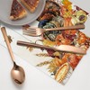 Horaldaily 100 Thanksgiving Fall Disposable Paper Decorative Guest Napkins, Pumpkin