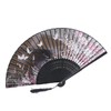 JOMA-E Shop Women's Folding Fan Rayon Dance Fan with Tassel,