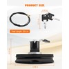 Twist Handle Kit 113436 Topper Tonneau T-Handle Fit for Leer