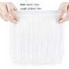 PAIKIUU 6 Inch Fringe Trim for Sewing, 10 Yards Polyester