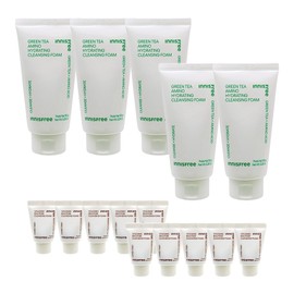 Innisfree Green Tea Amino Moisture Cleansing Foam 150g 5+ / 이니스프리 그린티 아미노 수분 클렌징 폼150g 5개+