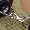 20 PCS Mini Metal Carabiner Clip Small Snap Hooks Paracord