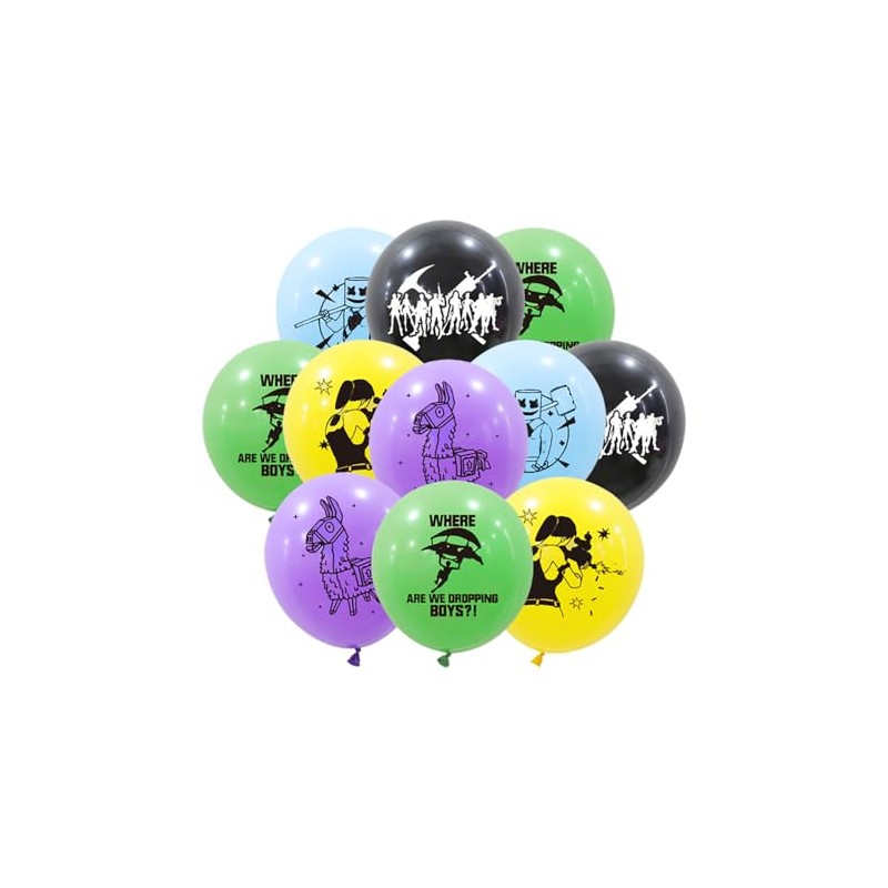 25pcs Game Balloons, Birthday Party Decorations, Party Supplies
