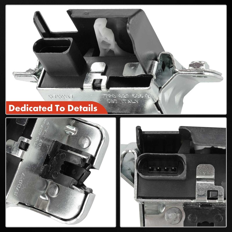 A-Premium Rear Tailgate Trunk Latch Lock Actuator Compatible with Volkswagen