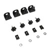 16PCS Saddle Bag Locks Mounting Screws Theft Deterrent Hardware Bolt